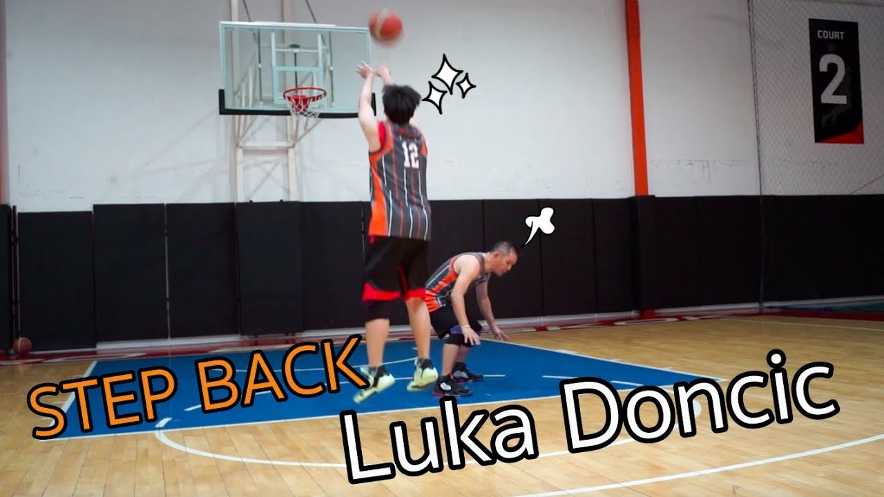 ฝึก Step Back เทพๆสไตล์ Luka Doncic :เอกอั๋นบาสเก็ตบอล