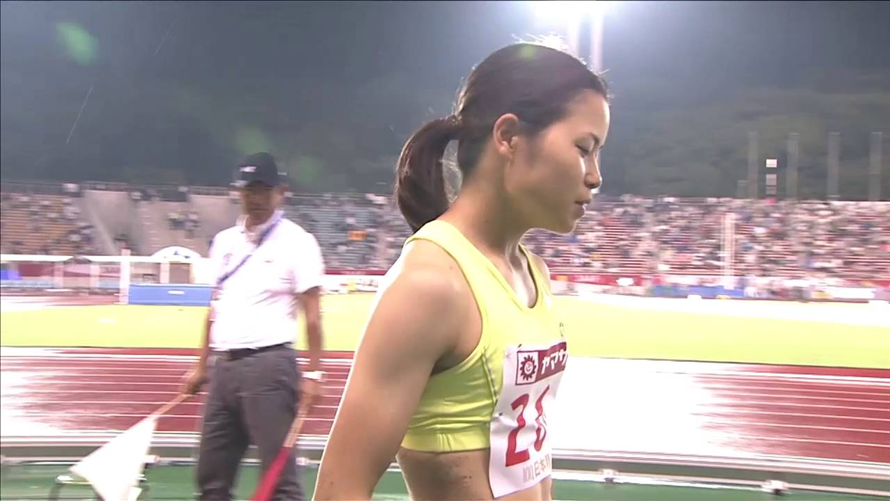 女子走幅跳　決勝 4位　第100回日本陸上競技選手権大会