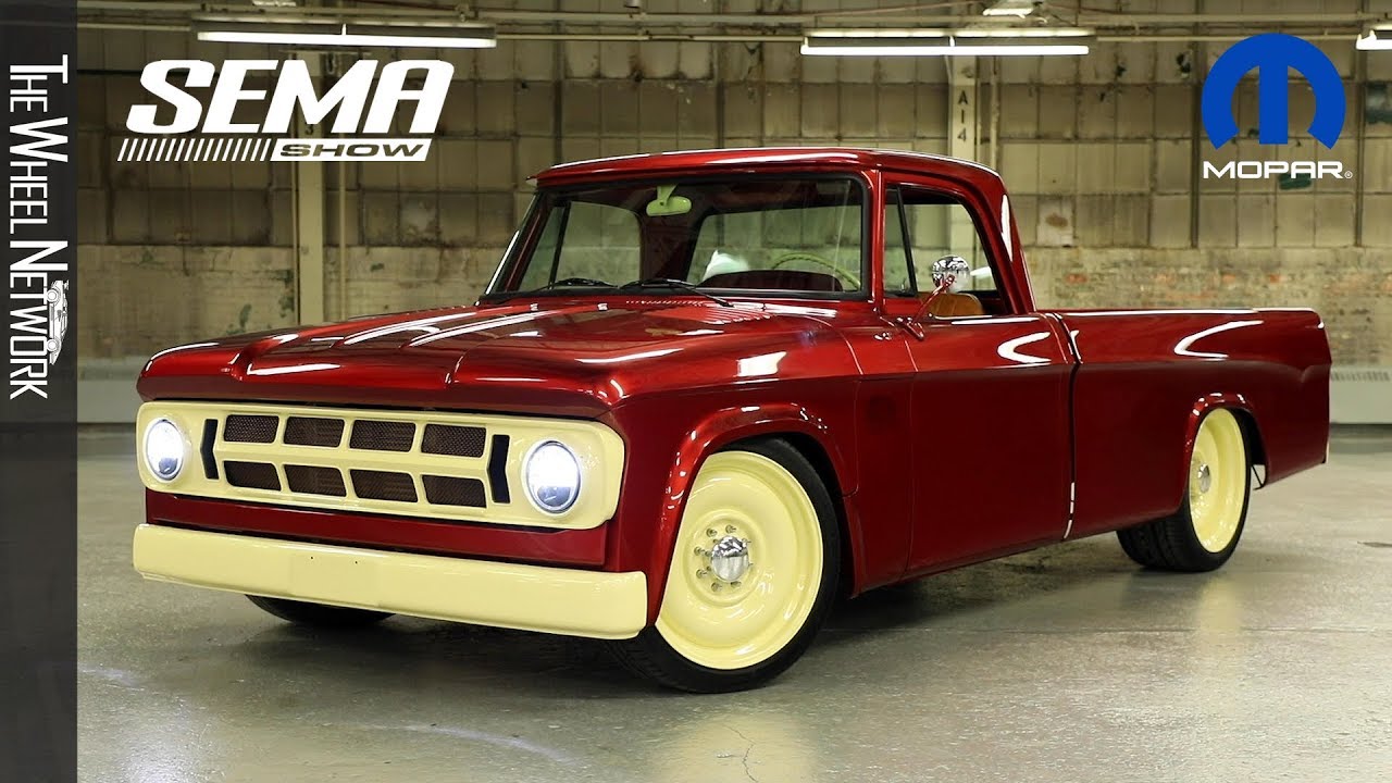 Mopar Lowliner | 2019 SEMA Concept based on 1968 Dodge D200-series heavy-duty pickup truck
