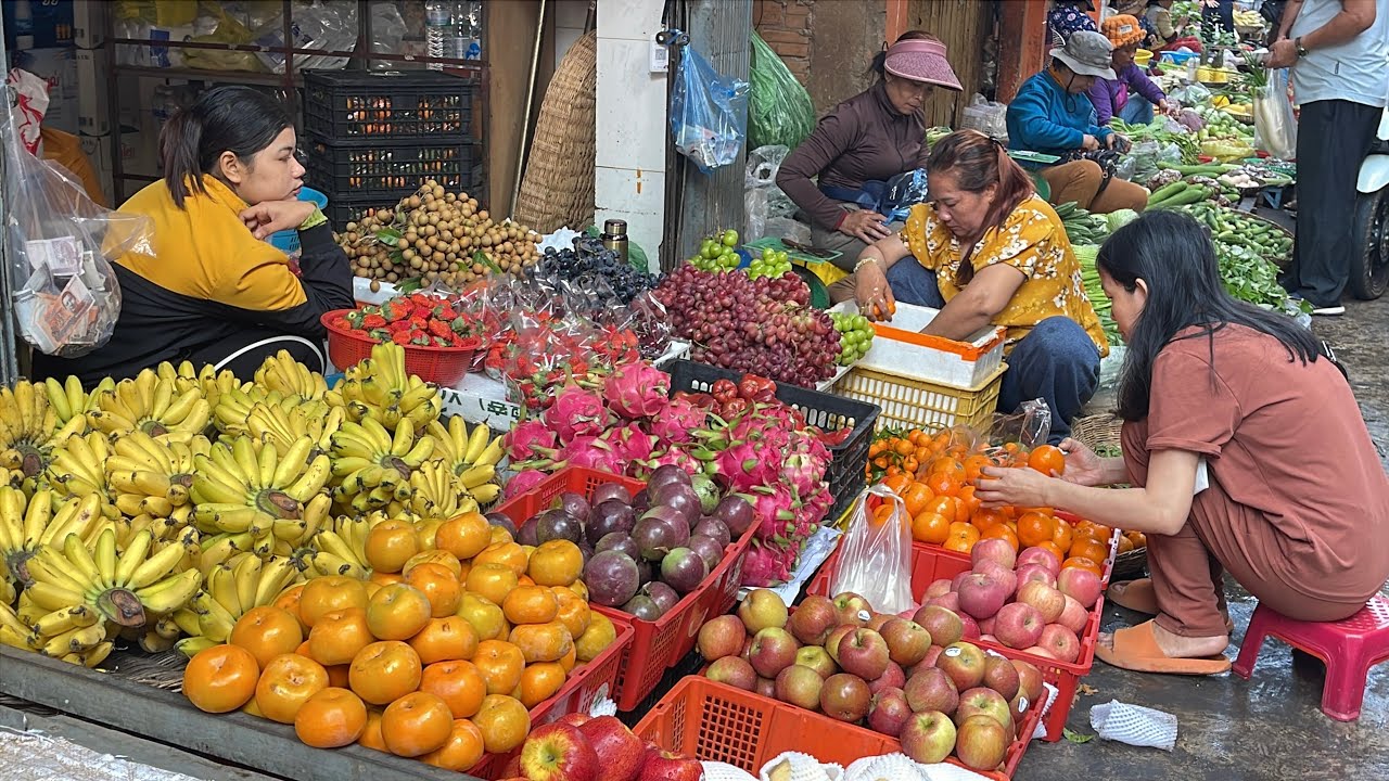 Routine Food & Lifestyle @ Siem Reap Market Food Vlog And More....