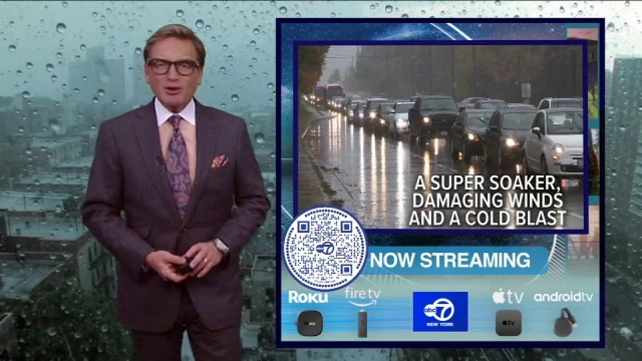 AccuWeather Alert: Super soaker, damaging winds and cold blast