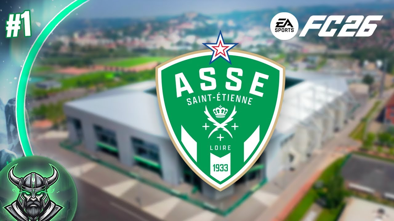 FC 26 Carrière Manager : Viser l'Europe avec l’AS Saint-Étienne FR #1