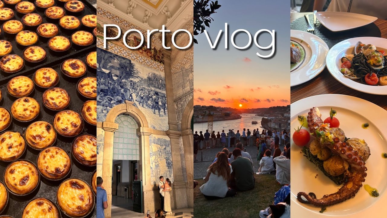 🇵🇹포르투 여행vlog ep.1ㅣ모루공원, 나타맛집, 일몰스팟추천, 기념품ㅣ상벤투역, 렐루서점, 타파벤토, 포르투맛집, 포트와인, 포르투숙소