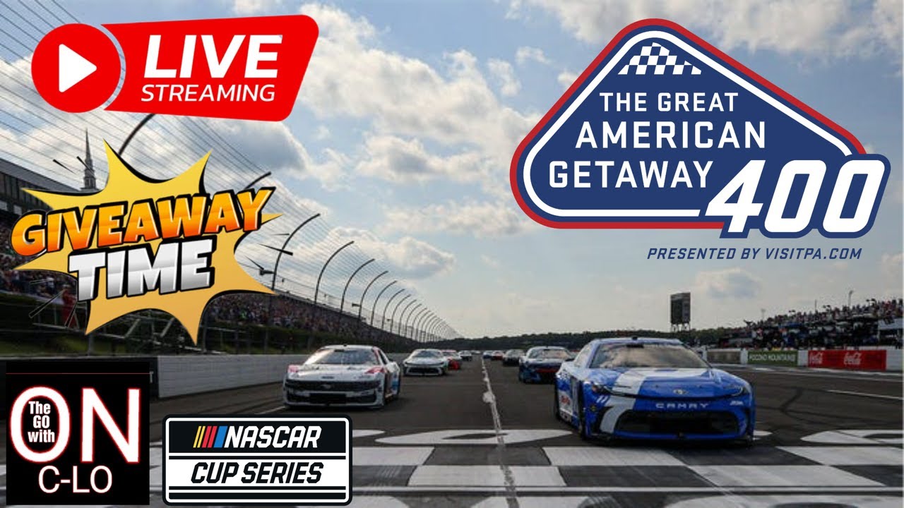 🔴Great American Getaway 400 at POCONO. Live Nascar Cup Series. Live Commentary & Reaction