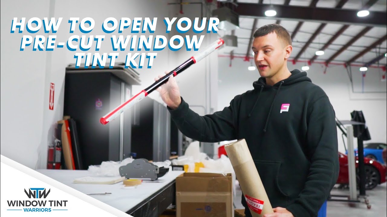 How To Open Your Precut Window Tint Kit from Window-Tint-Supplies