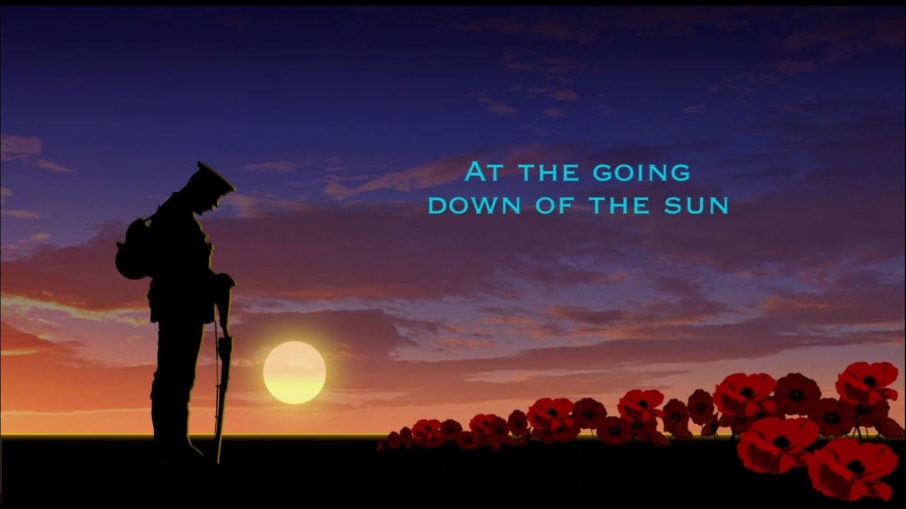 We will remember them, November 2020