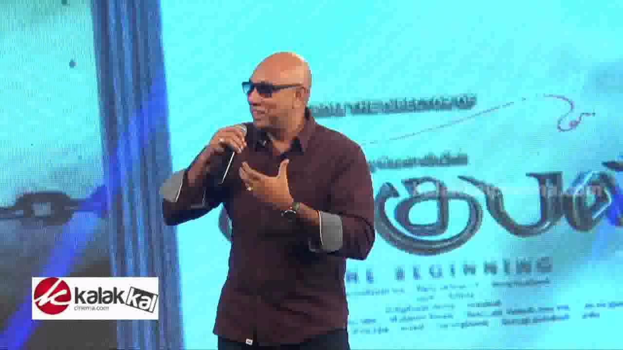 Sathyaraj at Baahubali Tamil Trailer Launch