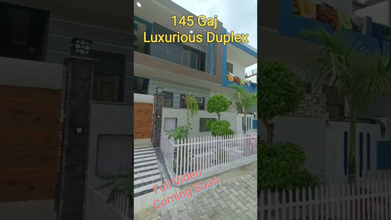 145 Gaj Luxurious Duplex in MDA Approved Colony On NH58