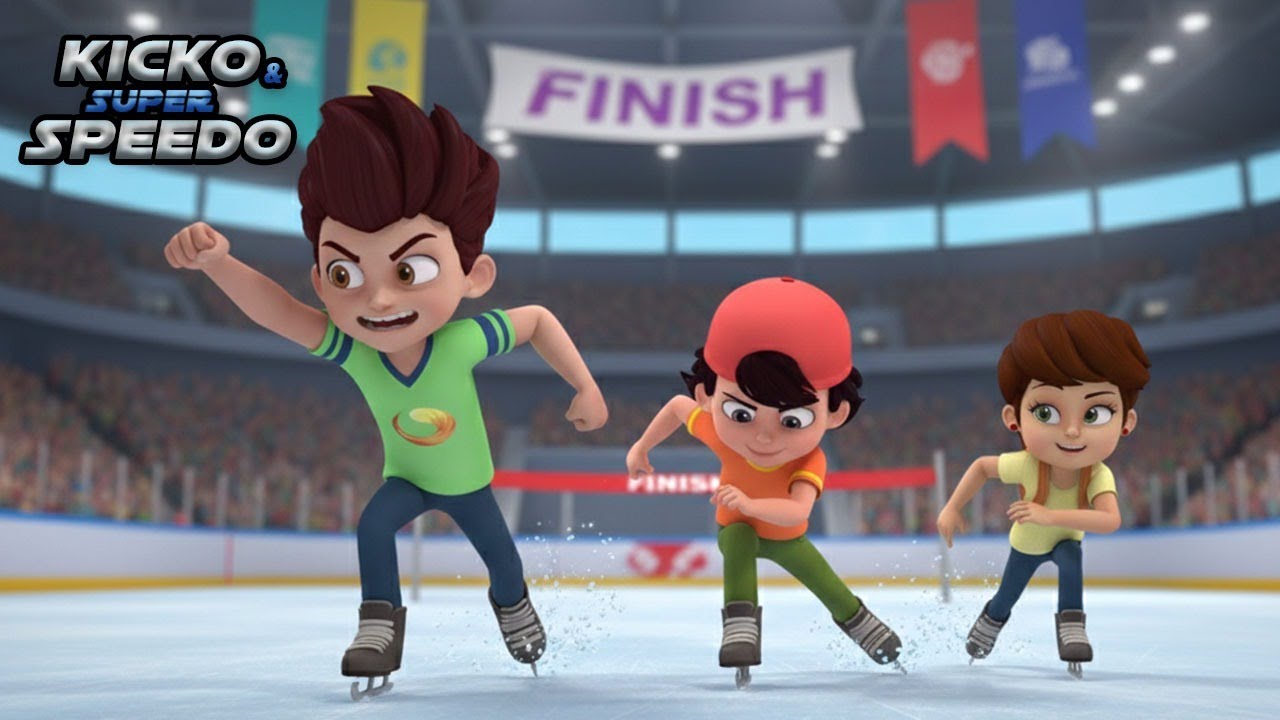 Kicko ने की Ice Skating की Race | Episodes In Hindi | Animated Stories | Funny Cartoons
