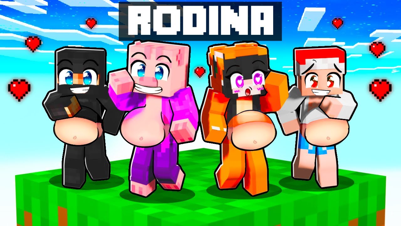 Mám TĚHOTNOU RODINU v Minecraftu!