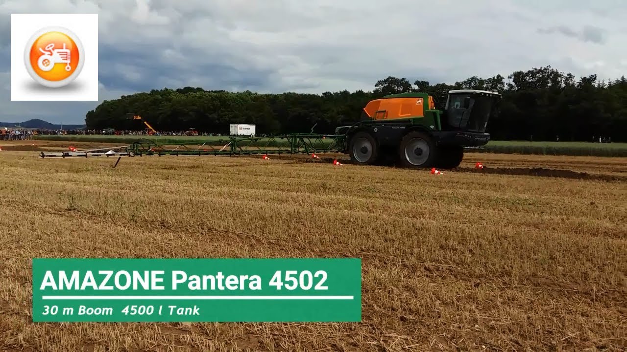 DLG Feldtage 2016 | Self propelled sprayers in demonstration field