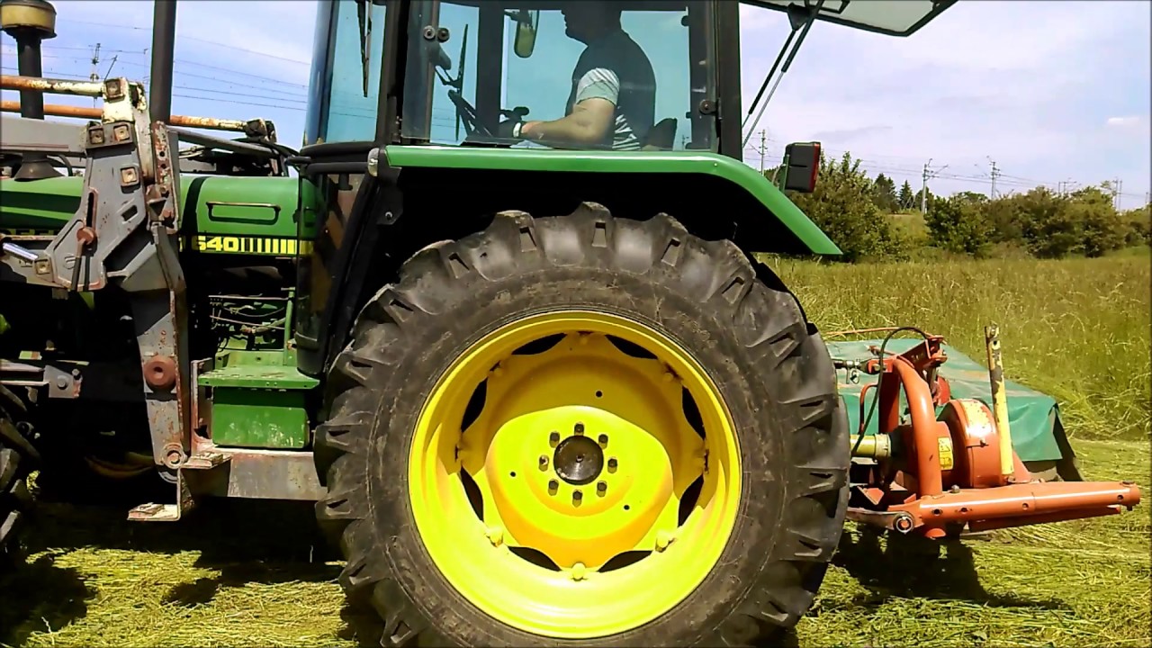 Sianokosy 2017 ☆John Deere 1640 & Kverneland☆