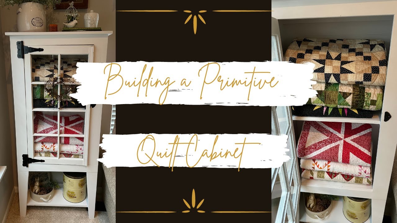 Building A Primitive Cabinet
