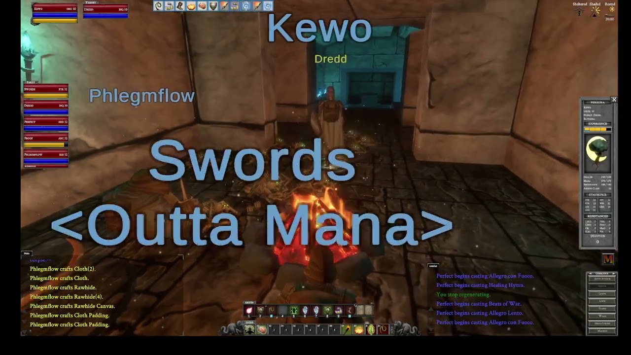 Monsters & memories Druid party leveling