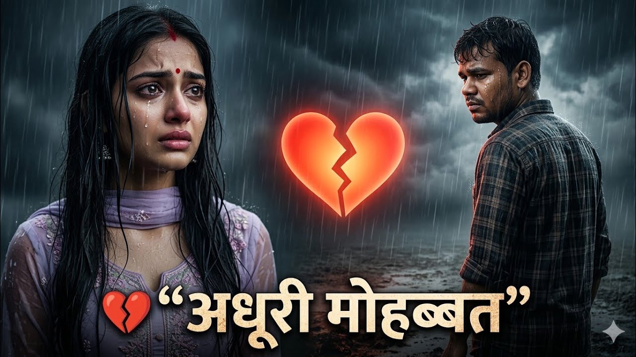 Adhuri Mohabbat 💔 Sad Love Song | Broken Heart Love Story | Hindi Emotional Song 2026