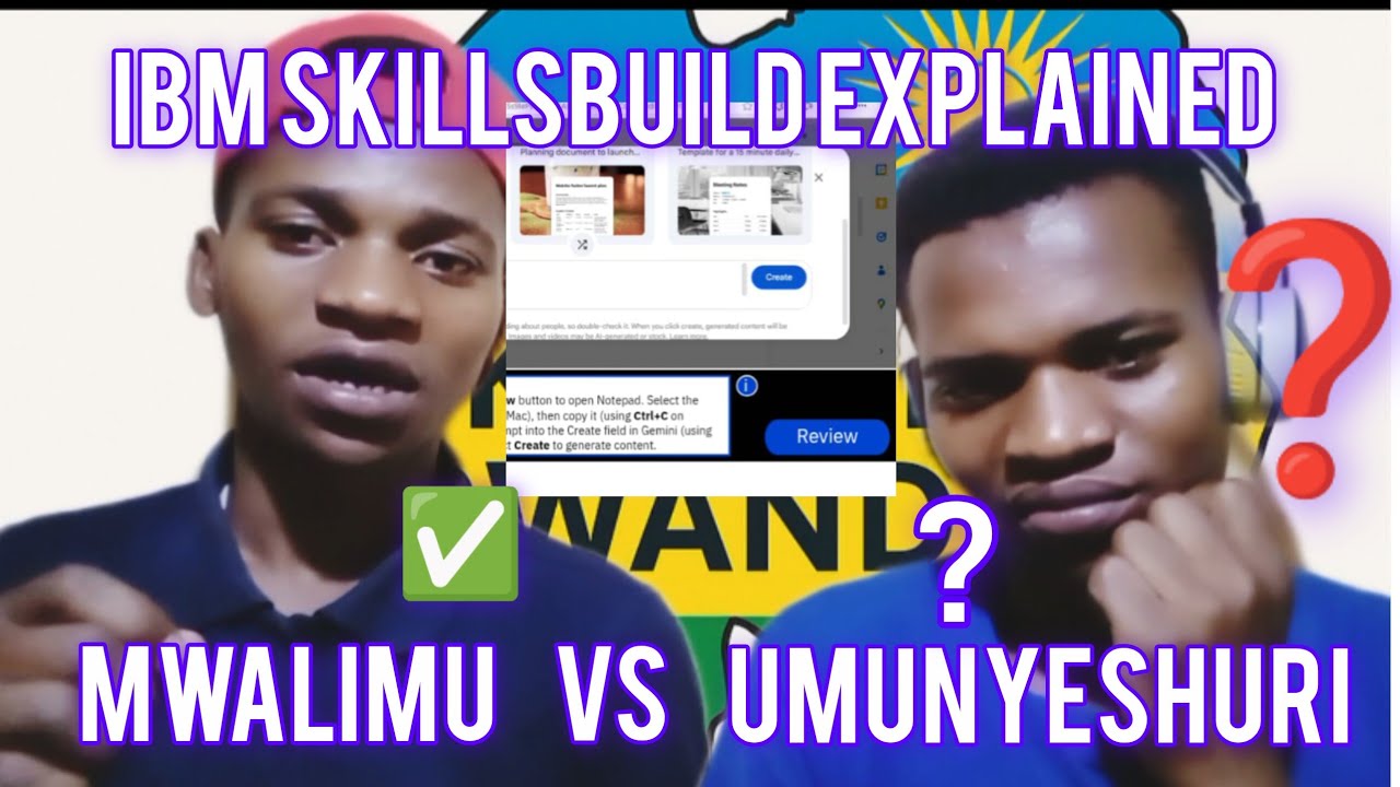 IBM SkillsBuild Explained Byose wakora kugirango ubone certificate yawe Mwalimu vs umunyeshuri.