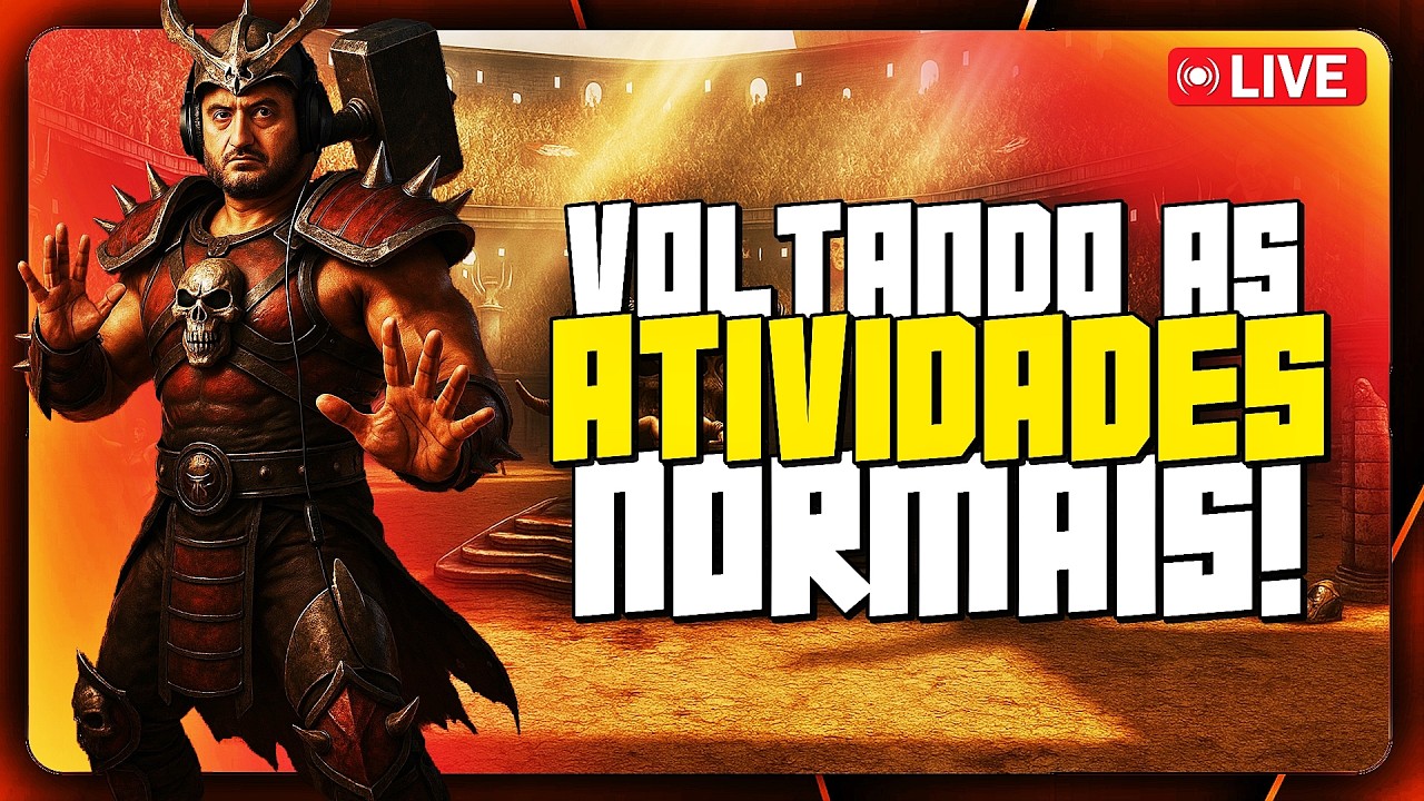 🔴ESTAMOS AO VIVO 🔴Mortal Kombat SOLANO