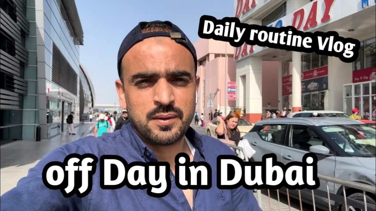 Off day going to shopping ! Dubai shopping vlog daily routine vlog in Dubai ! Aj to Bhot tak gaya !