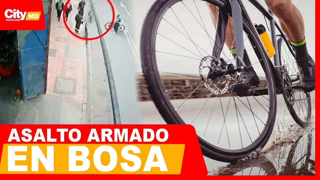 Hurto armado en Bosa: delincuentes en bicicleta asaltan taller en segundos | City Noticias Medio D&iacute;a