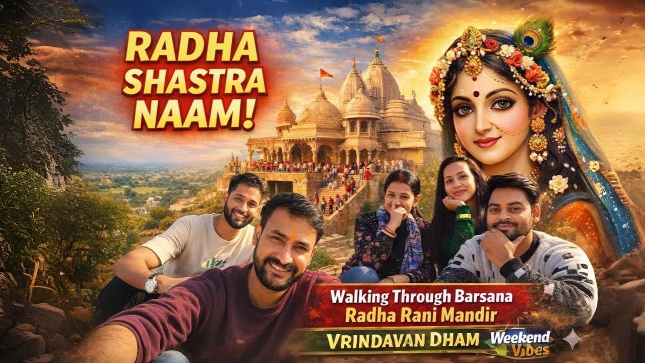 Radha Shastra Naam Barsana Radha Rani Mandir | Vrindavan Dham Yatra | Vrindavan | Gokul