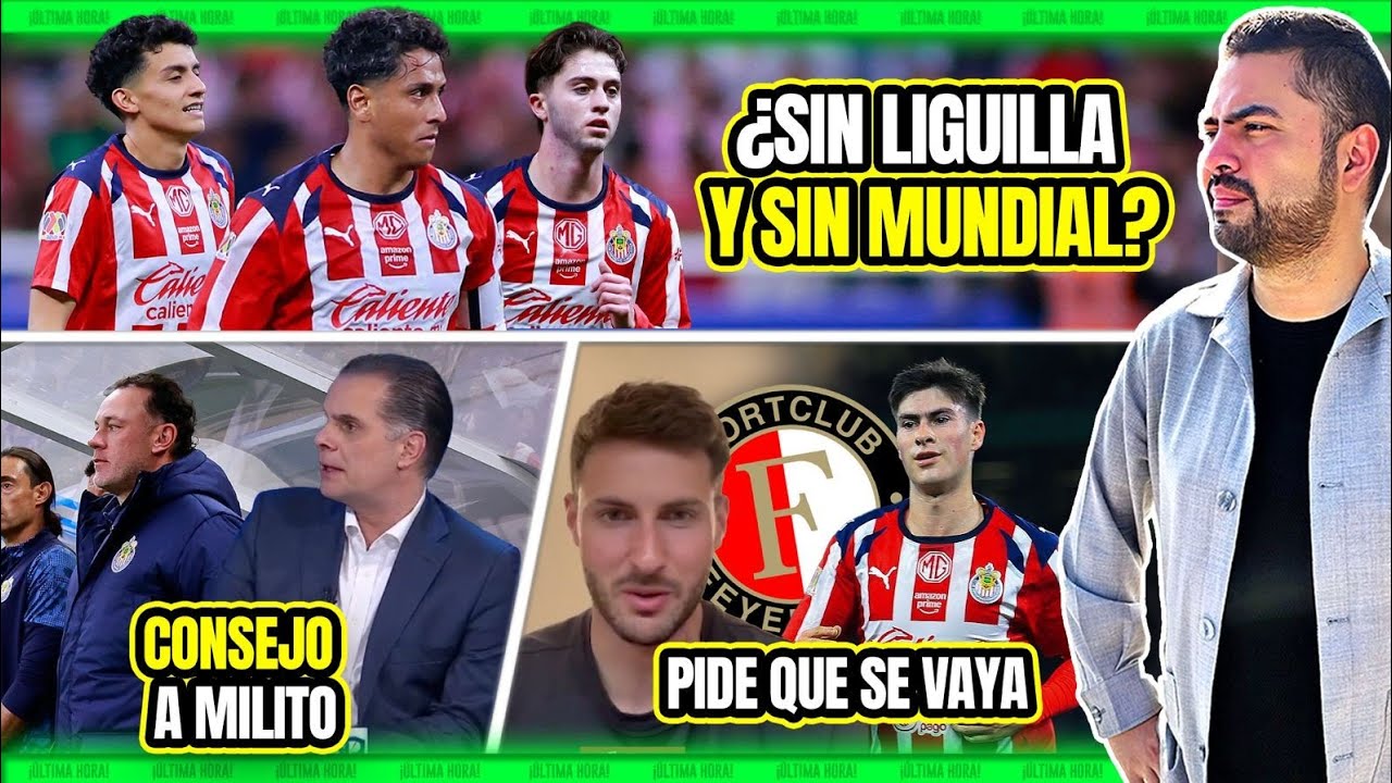 ⚠️ CHIVAS &iquest;RESPIRA? DECISI&Oacute;N CLAVE DE FMF SOBRE CONVOCADOS AL MUNDIAL. Martinoli y clave para Milito