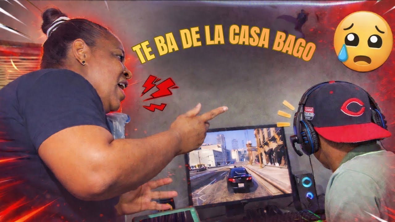 😨 no quería hacer oficios en la casa y mira que hiso su madre