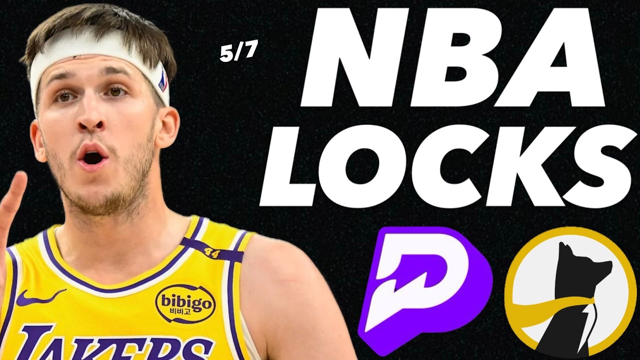 PRIZEPICKS NBA PLAYOFFS THURSDAY 5/7/26 - FREE PICKS!!!  (7-2 RUN!!!) - BEST PLAYER PROPS - TODAY