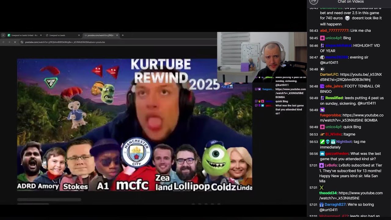 Kurt0411 с отвращением реагирует на KURTUBE REWIND 2025