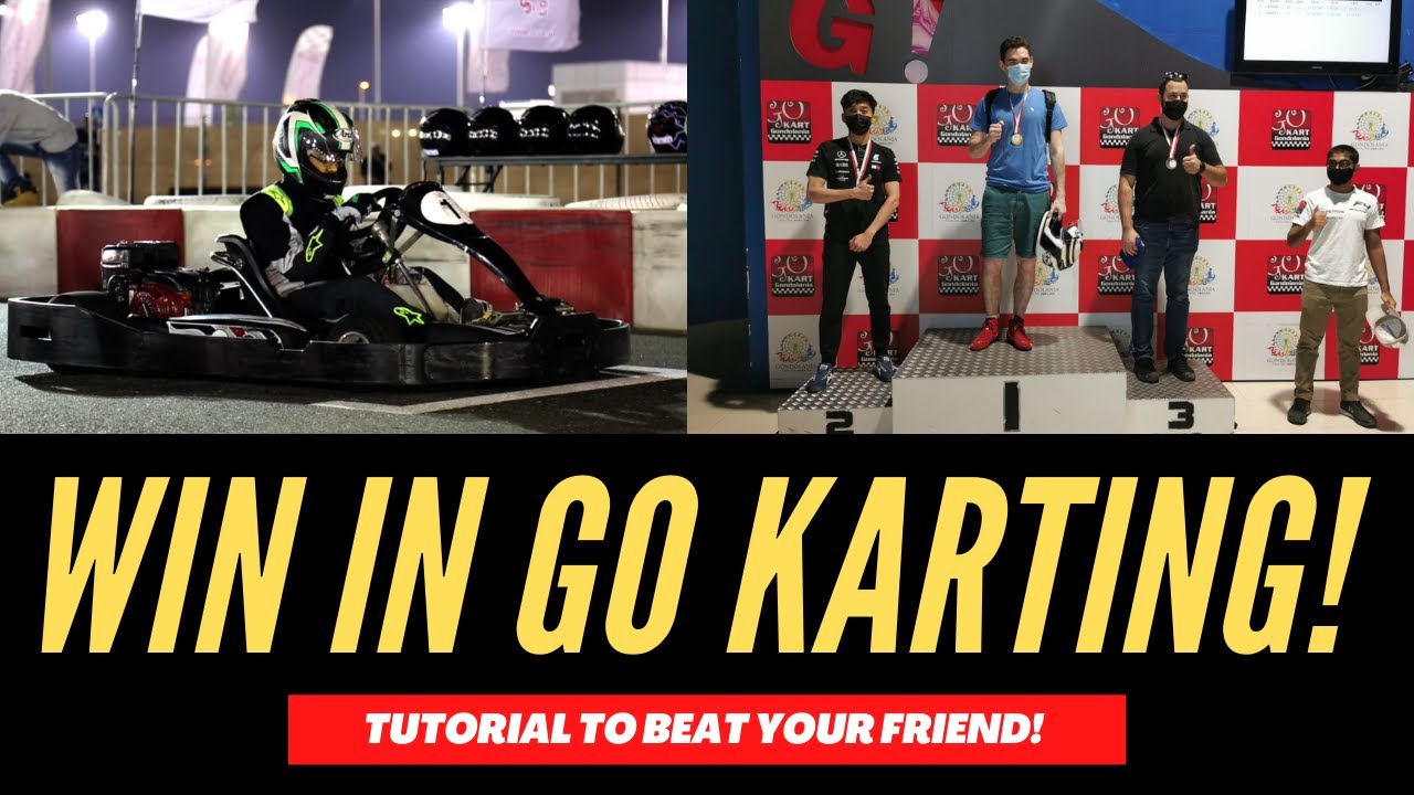 HOW to BEAT YOUR FRIEND IN GO KARTING! (tutorial)