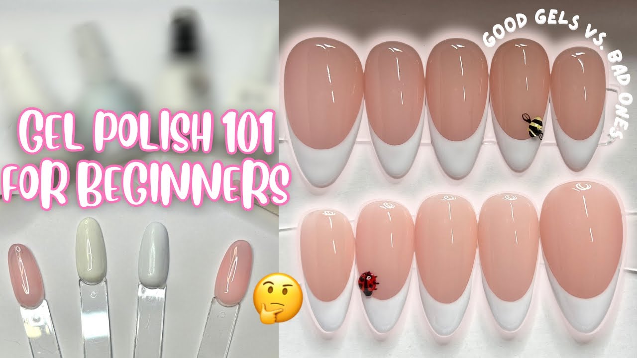 GEL POLISH 101: FOR BEGINNERS! 💅🏽 GOOD QUALITY GEL POLISH VS. BAD AND HOW TO TELL THE DIFFERENCE!