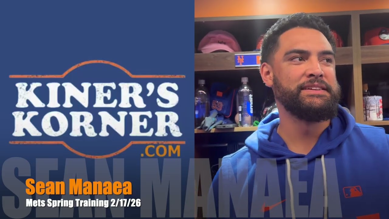 Sean Manaea Mets Spring Training 2/17/26