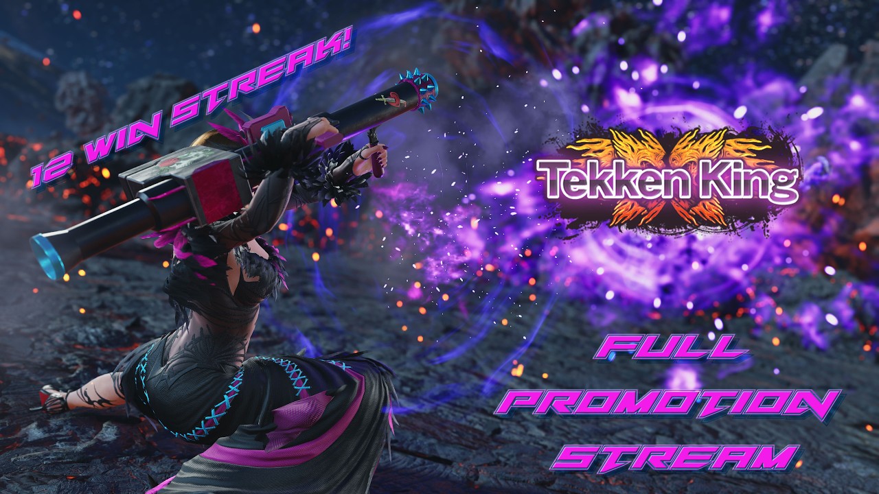 Kishin to Tekken King 12 Win Streak Promotion Stream - TEKKEN 8 - FULL STREAM