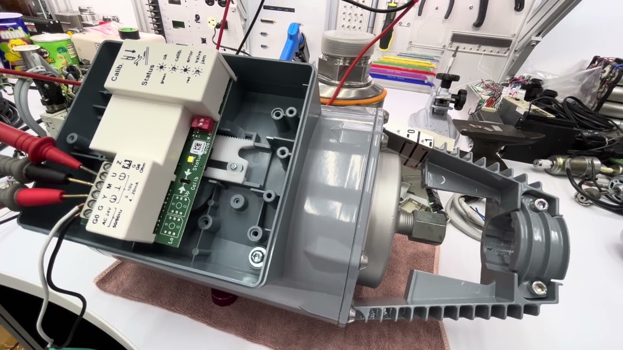 เทสรัน Actuator Valve Siemens รุ่น SKB62, 24Vac, 17VA, 0-10Vdc, 4-20mA, Position แรงดันควบคุมตำแหน่ง