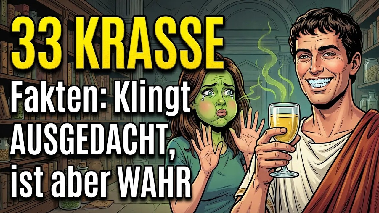 33 Fakten, die man NICHT GLAUBEN KANN Klingt wie eine Lüge, ist aber WAHR
