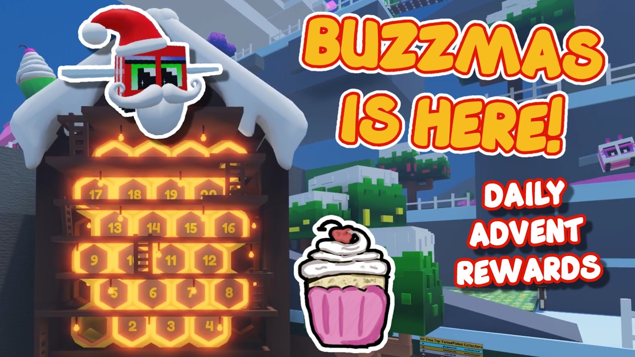 BUZZMAS is HERE! Advent Day 1 -  Bee Hive Kingdoms