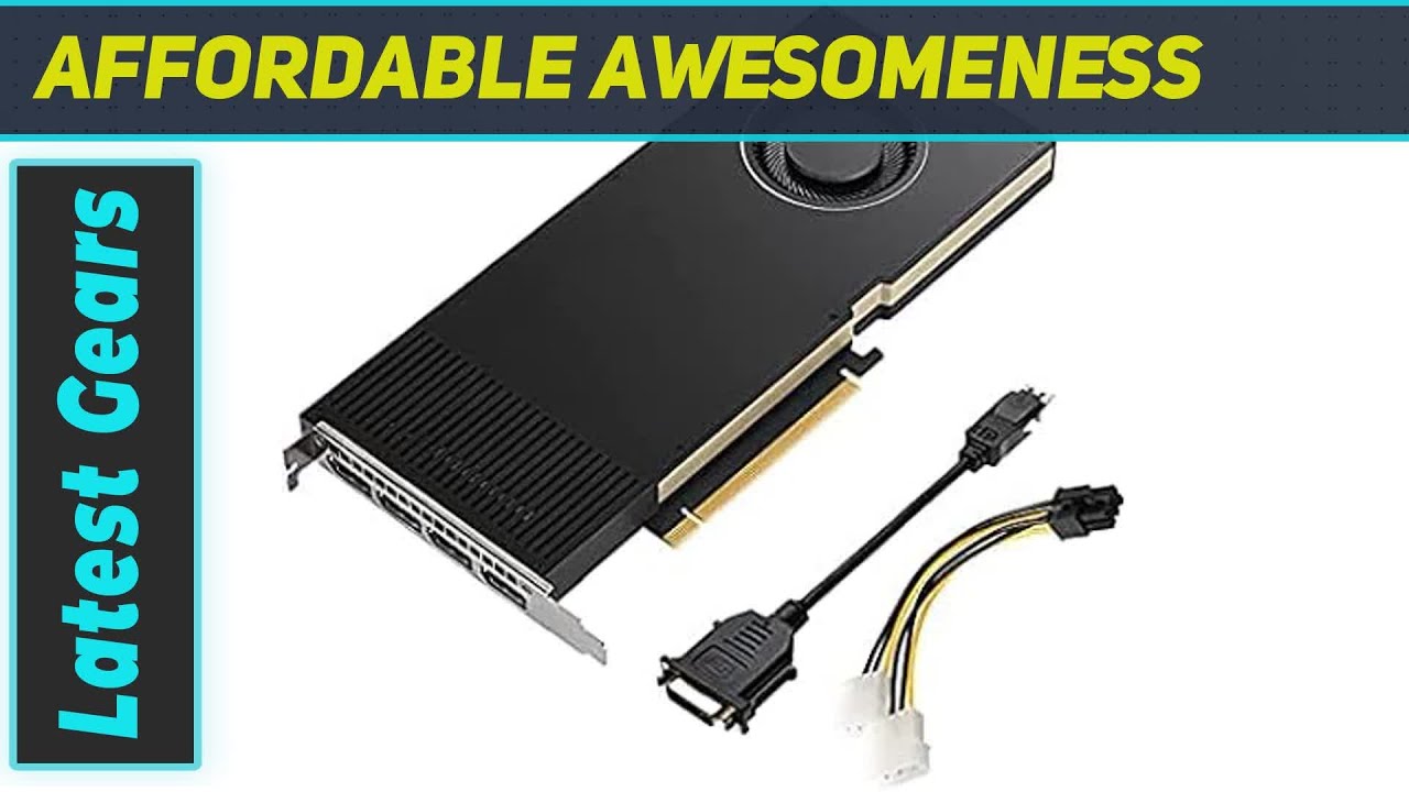 PNY VCNRTXA4000-PB NVIDIA RTX A4000 Graphics Card: Unleashing High-End Performance