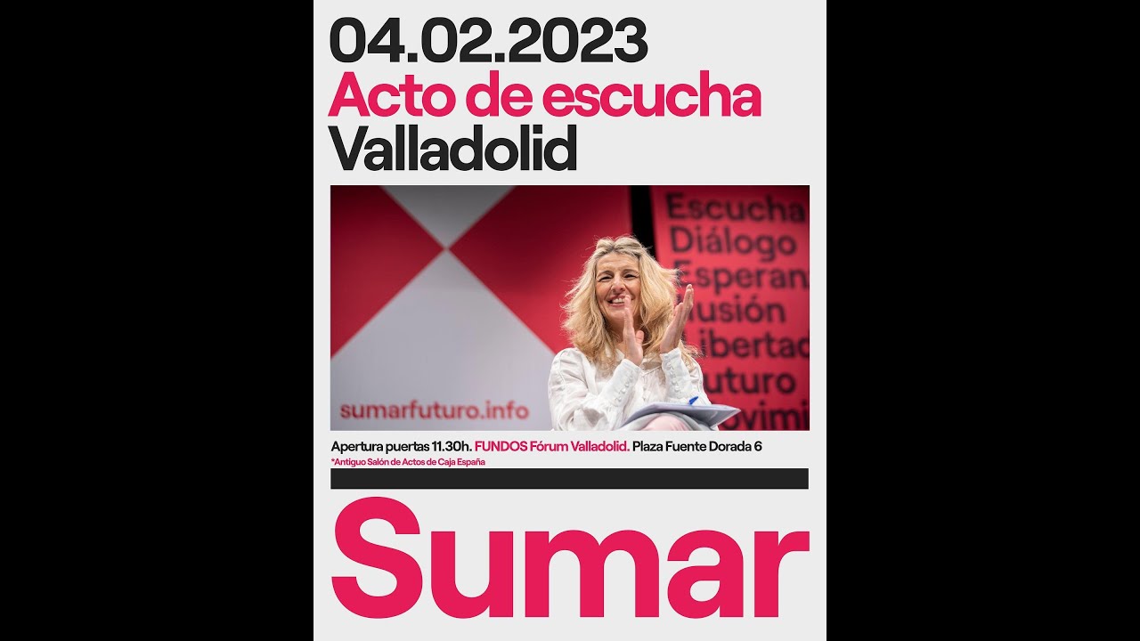 Acto de escucha: Valladolid