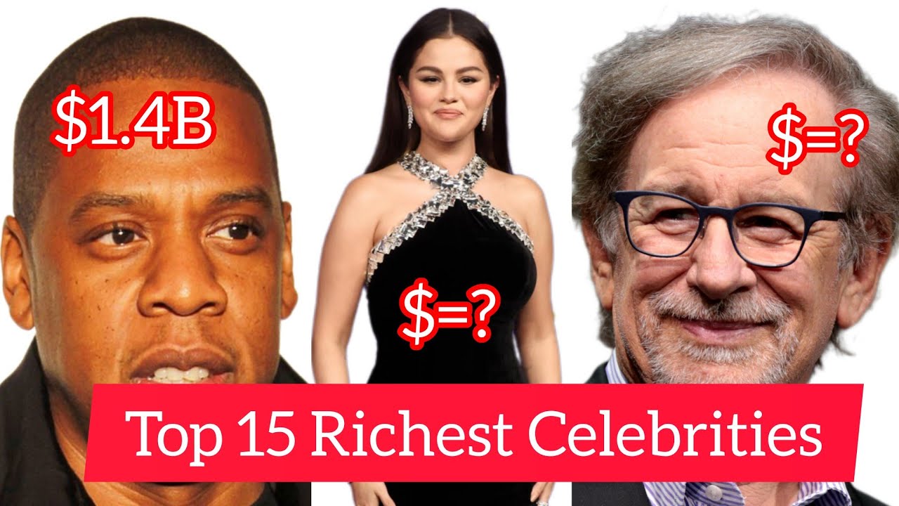 Top 15 Richest Celebrities in the World and their Net Worth 2024 #richestcelebrities #celebrities