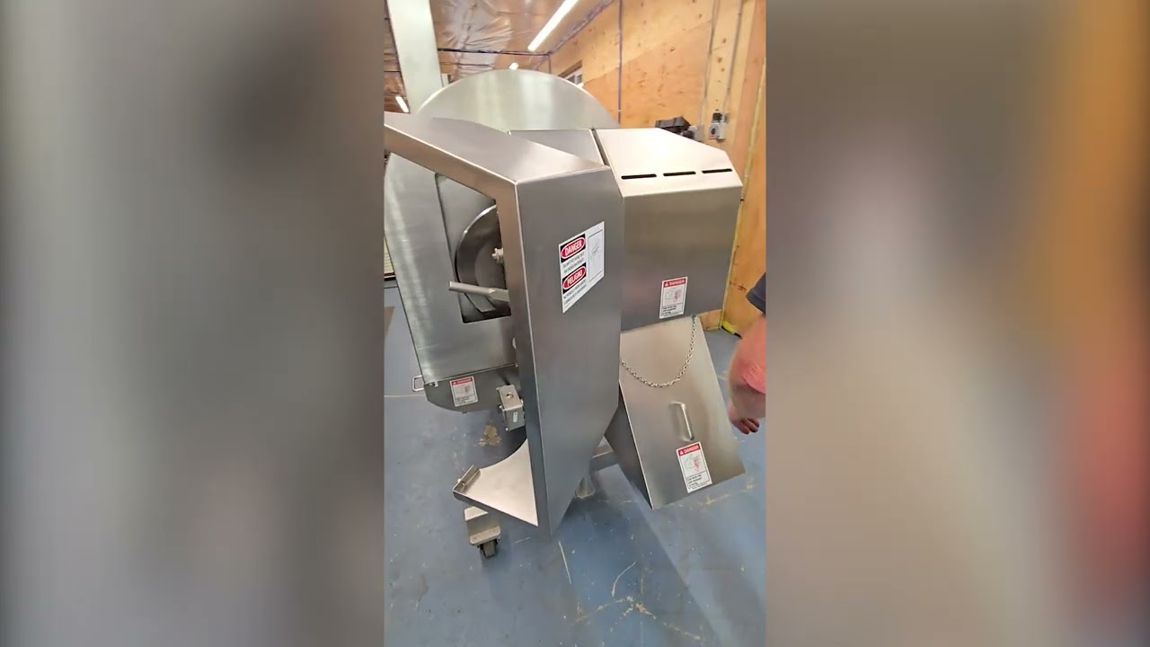 E332011 - Rebuilt Carruthers AE 5000 2D Two-Dimensional Belt Fed Slicer/Dicer
