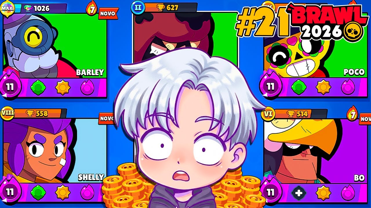EVOLUIR BRAWLERS sendo FREE TO PLAY é 