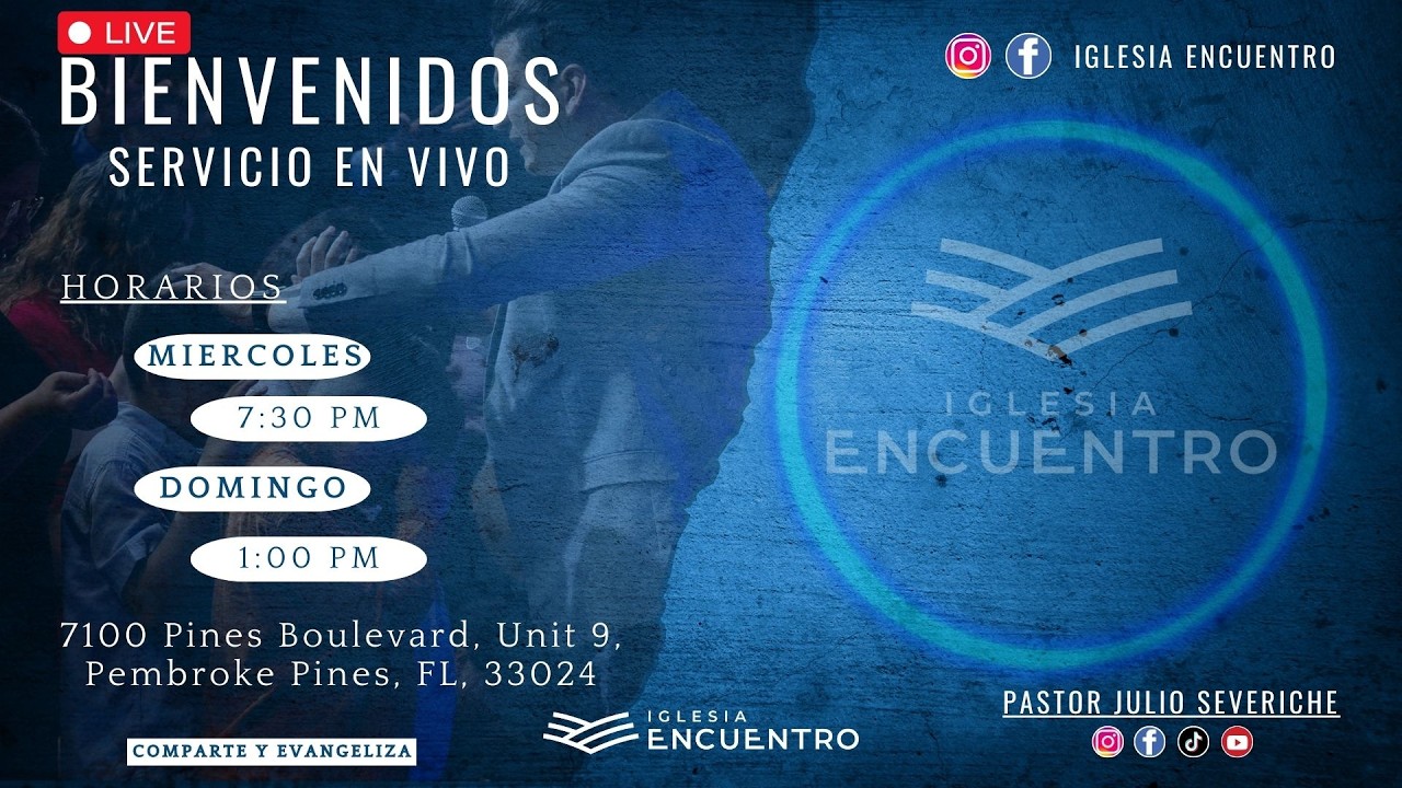 Escuela Dominical Con Pastor Julio Severiche