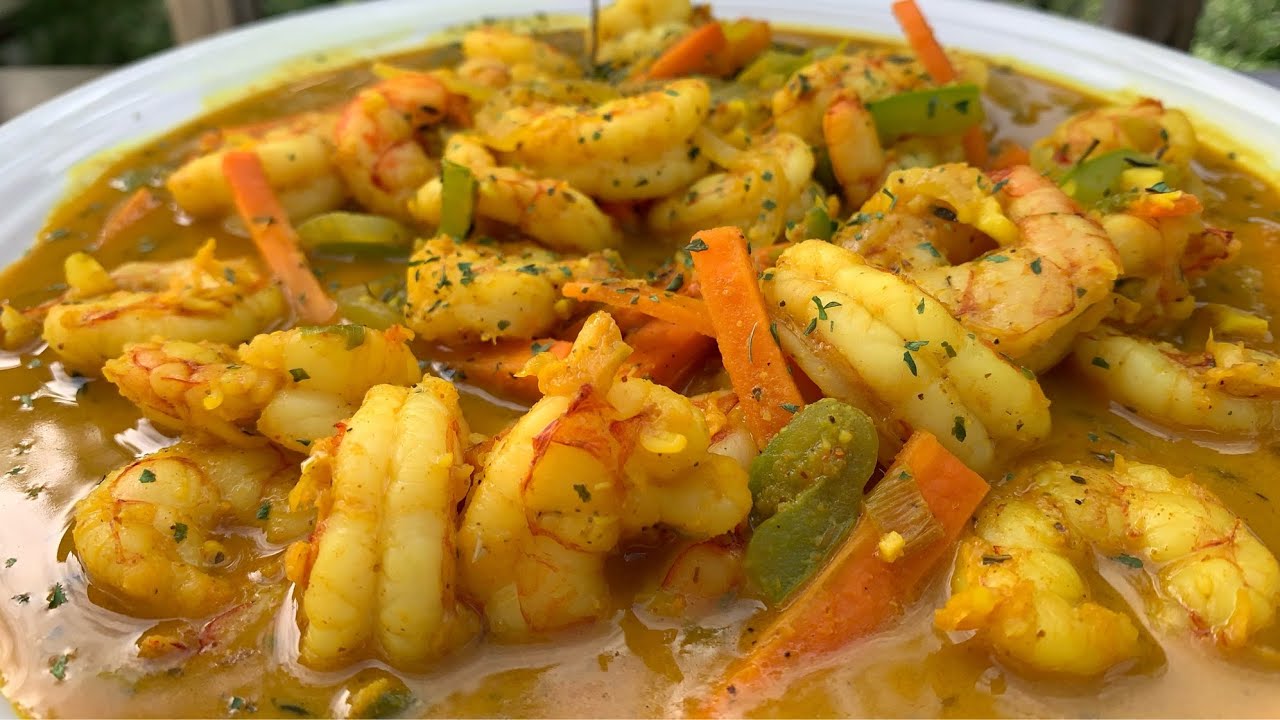 EASY SHRIMP CURRY | HOW TO MAKE JAMAICAN CURRY SHRIMP | CURRY SHRIMP RECIPE