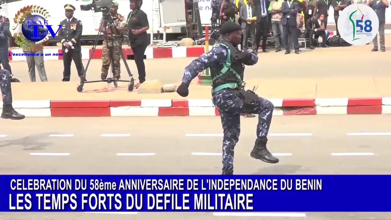 58 ANS D'INDÉPENDANCE DU BENIN: LES TEMPS FORTS DU DÉFILÉ