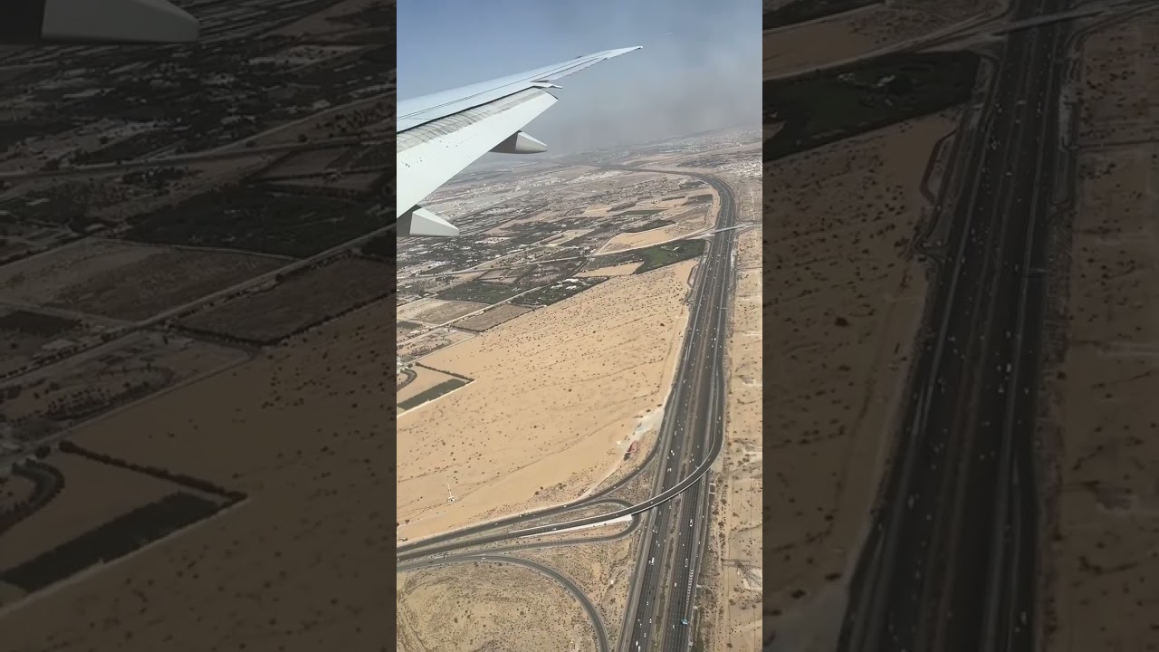 Emirates FLIGHT EK511 DEL-DXB Approaching Dubai