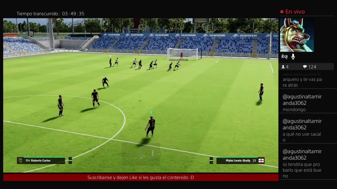 Transmisión de PS4 en vivo