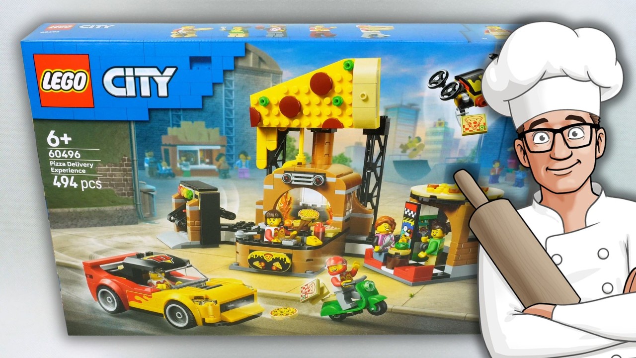 (ZBYT) NOWOCZESNA PIZZERIA z LEGO!? 🍕