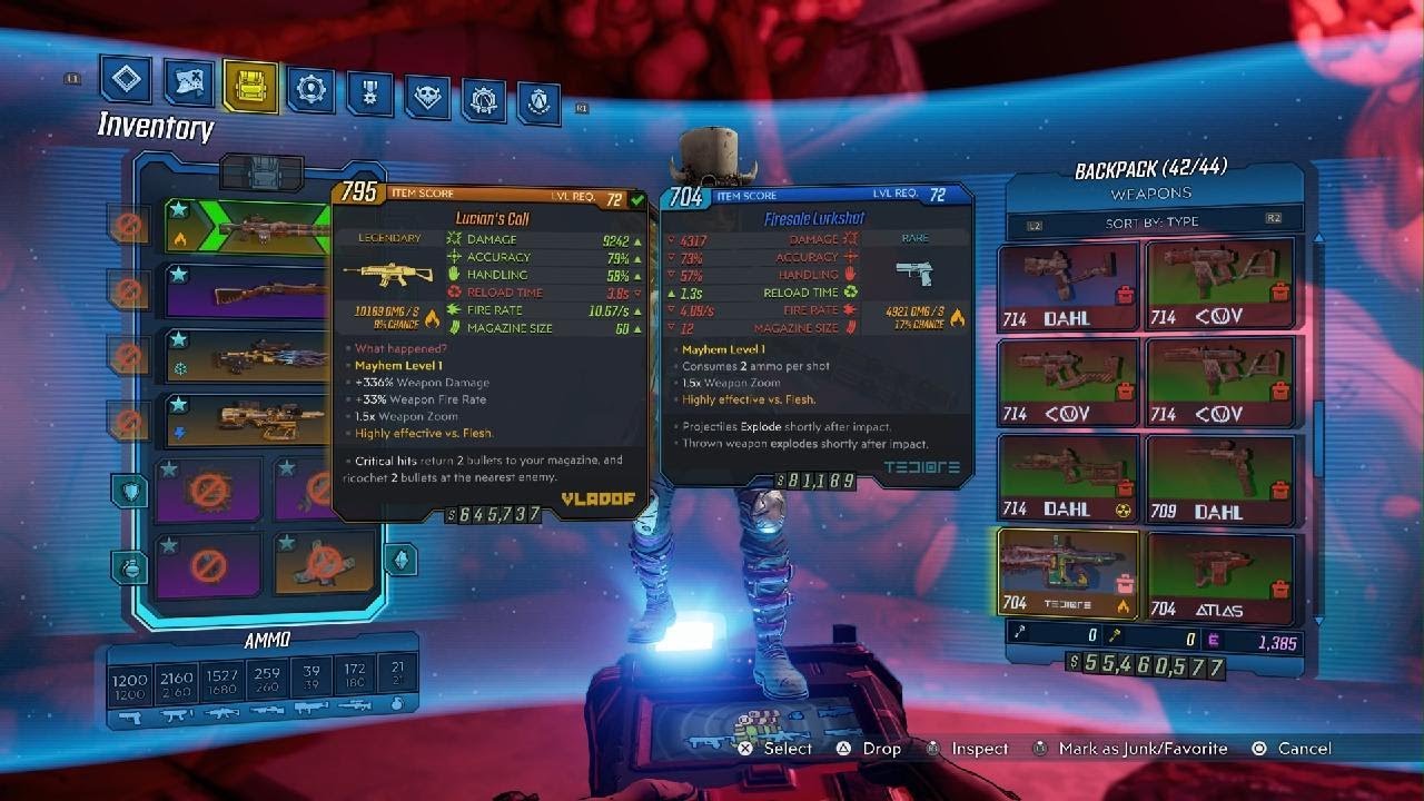 Borderlands 3_DLC_Gun love and tentacle 23