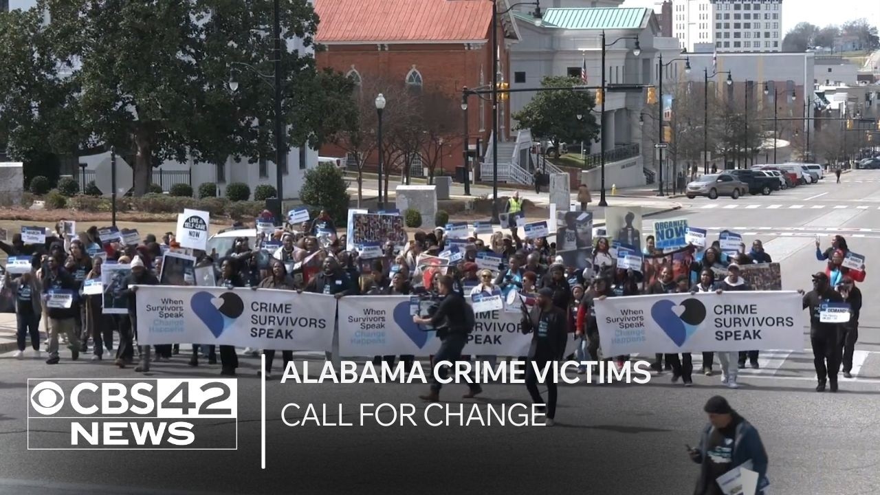Alabama crime victims call for change