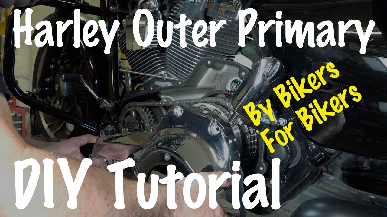 Install or Remove Outer Primary Cover on Harley Davidson-DIY-Biker Podcast