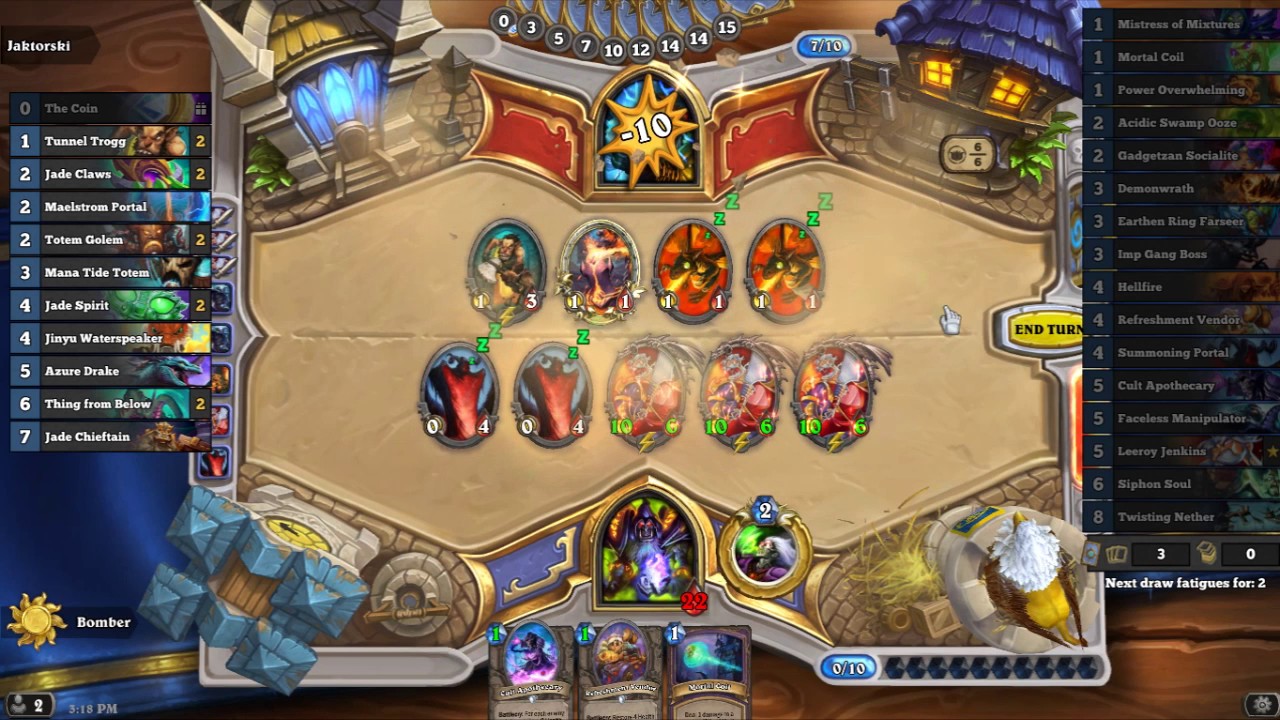 Hearthstone: Warlock OTK